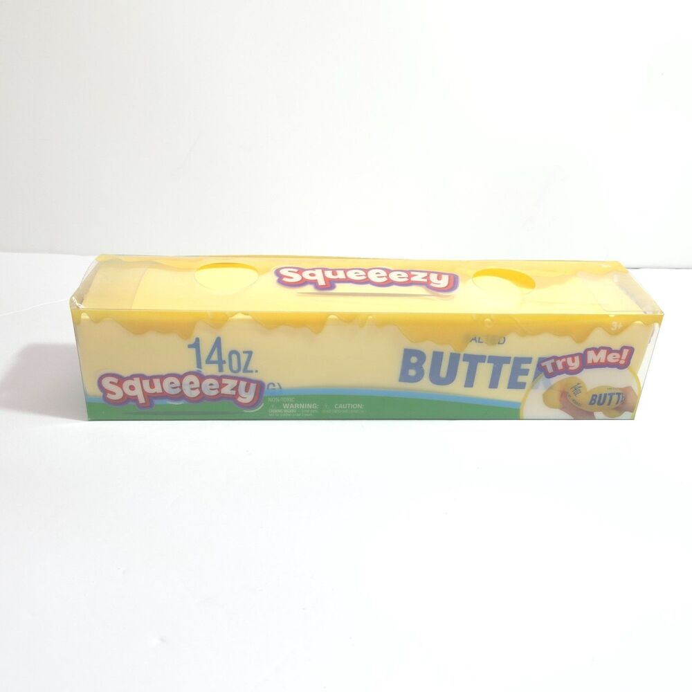 Sunny Days Squeeezy Butter 14oz Jumbo Squishy Stress Fidget Toy New in Box
